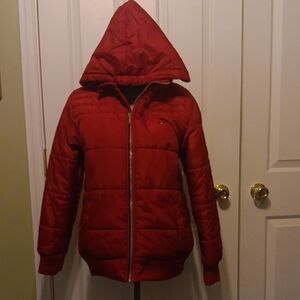 Tommy Hilfiger Kids Red Puffer Jacket
